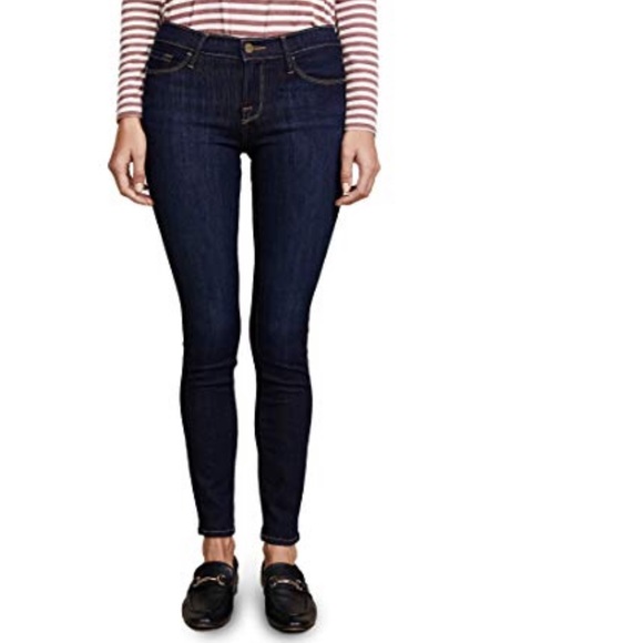 Frame Denim Le Skinny de Jeanne in Queens Way